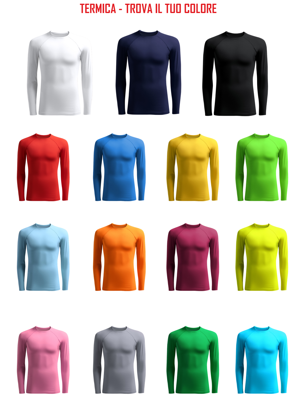T-shirt termica unisex